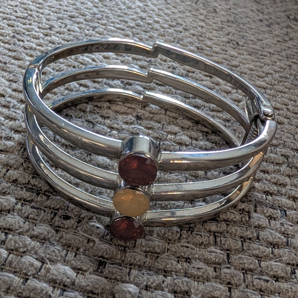 Elegant Silver and Gold Women's Bracelet